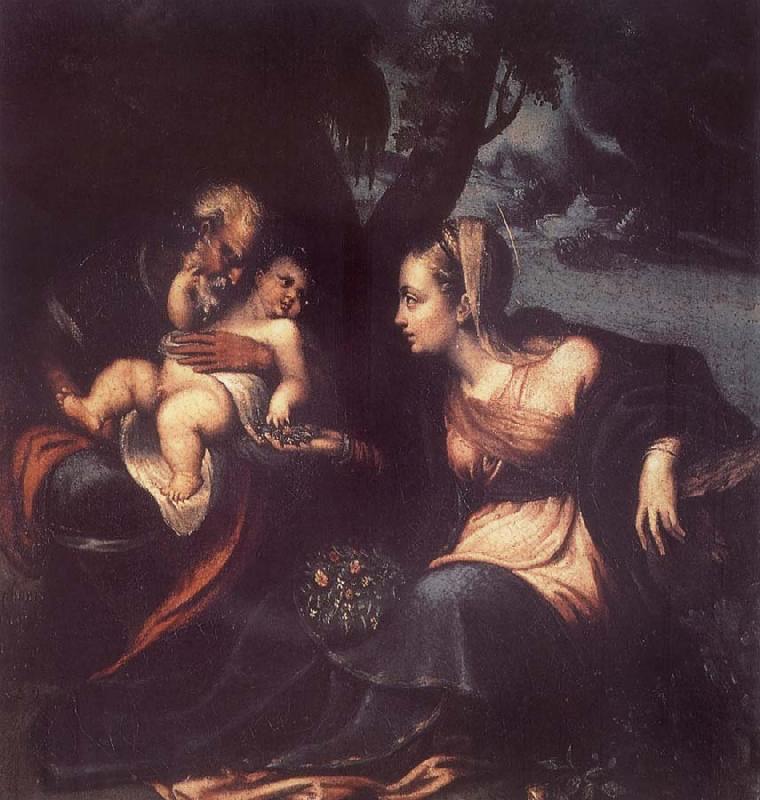 Sofonisba Anguisciola The Sacred Family France oil painting art